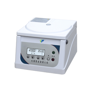 الطرد المركزي لدم أنبوب الشعيرات الدموية TGL-12M-12000 دورة في الدقيقة Hematocrit microcentrifuge للاستخدام المختبر