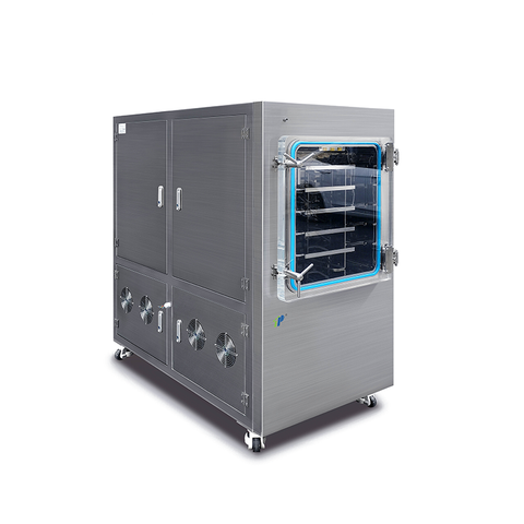 مجفف تجميد تجميد تجميد مع PLC وشاشة اللمس | 0.54-1.15㎡ منطقة الرف | Lyophilizer متوافق مع GMP لـ Pharma & R & D