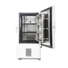 فريزر درجة الحرارة منخفضة منخفضة-86 درجة مئوية ، 188L من فريزر مختبر مستقيم MDF-86V188E لتخزين العينة البيولوجية